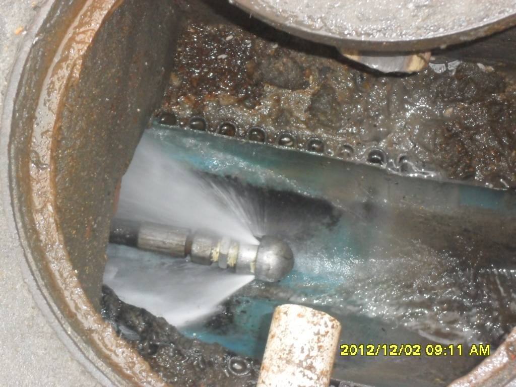 桑日污水管道高压清洗